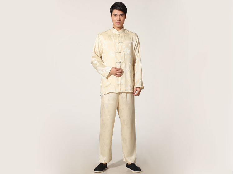 Tai Chi Clothing Long-sleeve Casual Style Linen Suit